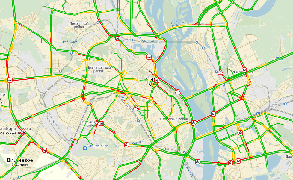 пробки в Києві пробки, Київ