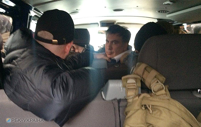 Задержание Саакашвили: онлайн