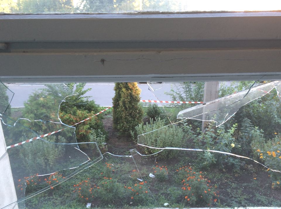 Вибух в Білоцерківської РДА