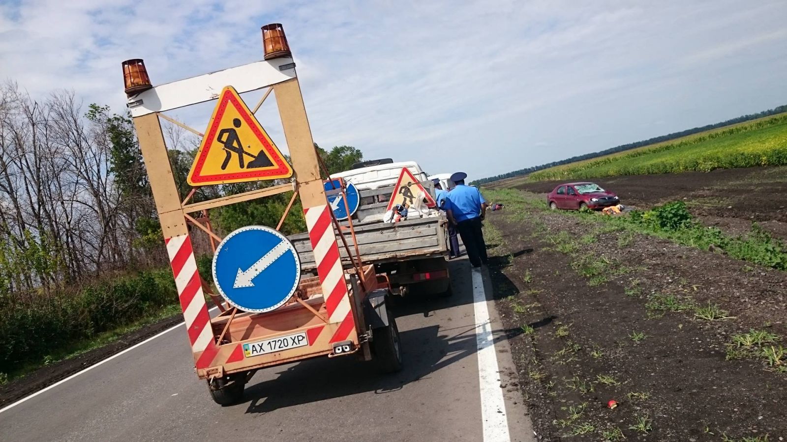 В результате аварии погибли трое рабочих