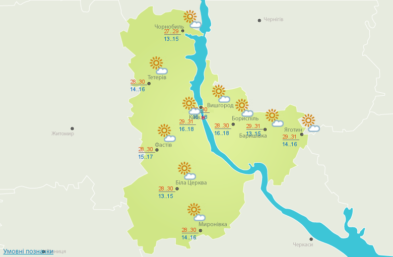 Дожди на западе и жара до +32: прогноз погоды на сегодня