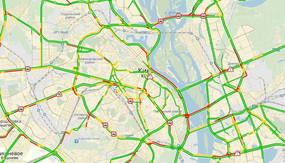пробки в Києві пробки, Київ