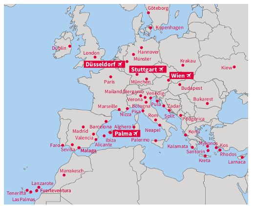 В Украину с февраля начнет летать еще один лоукостер