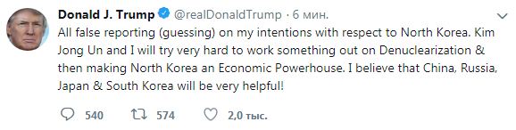 Зустріч Трампа з Кім Чен Ином: головне