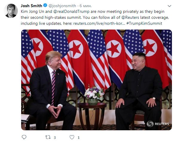 Зустріч Трампа з Кім Чен Ином: головне