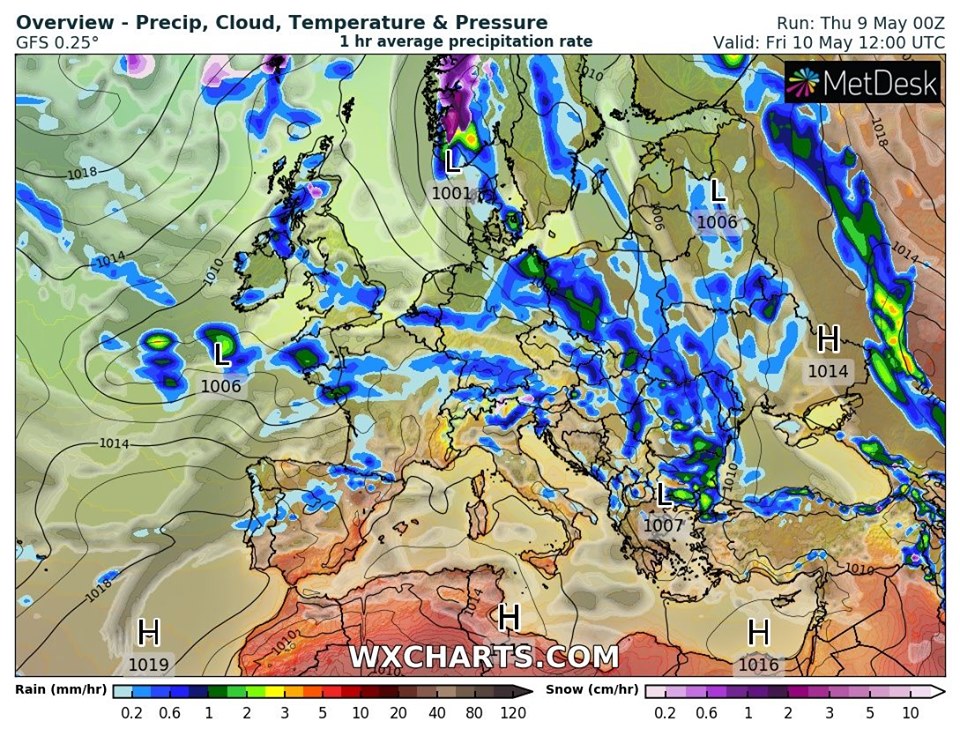 Чергова порція дощу: синоптик застерігає про негоду