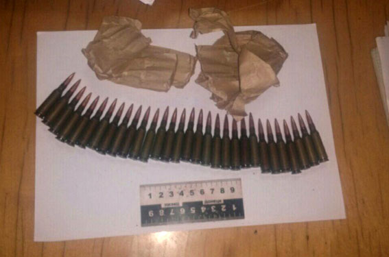 патроны на вокзале Мариуполя