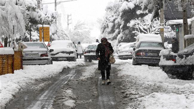 Снігопад в Ірані засипав Тегеран і порушив транспортне сполучення