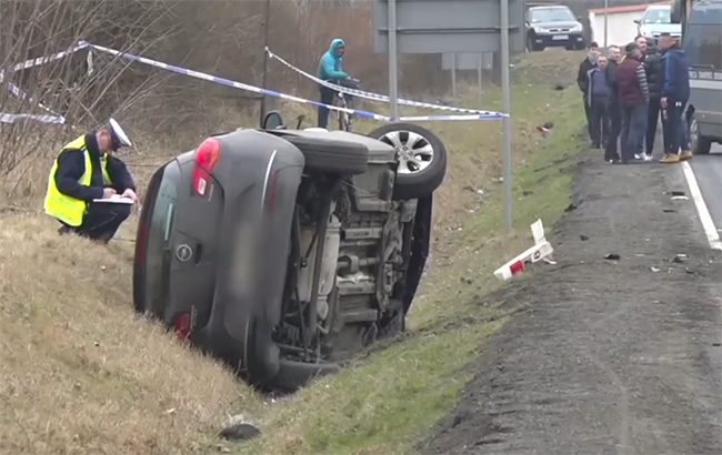 В Польше туристический автобус столкнулся с автомобилем, 11 пострадавших