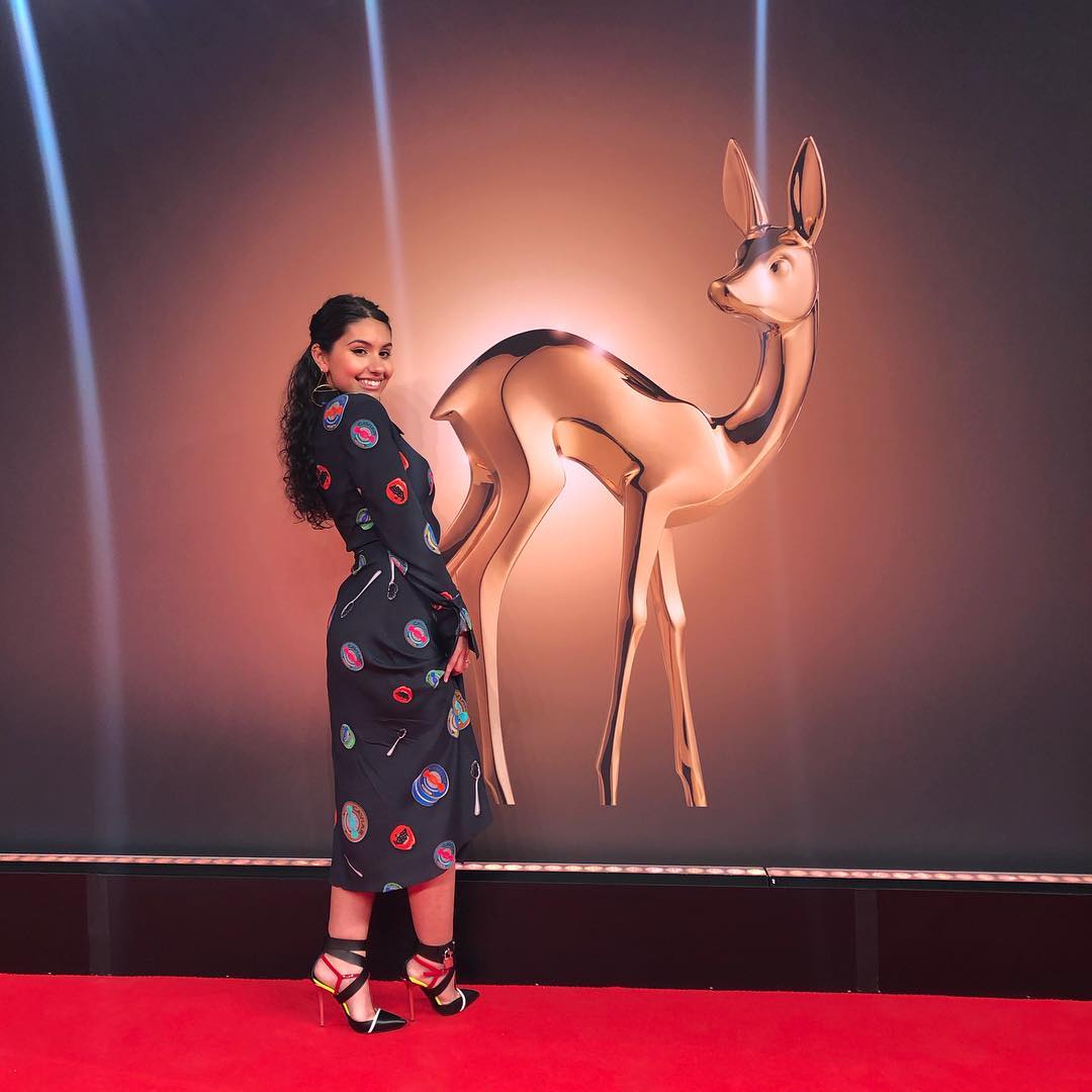 Обладательница Грэмми блеснула на публике в платье от украинского дизайнера