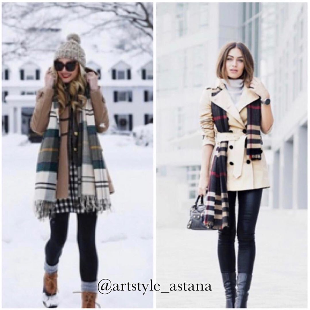 Как стильно носить шарф: модные советы от фэшн-эксперта