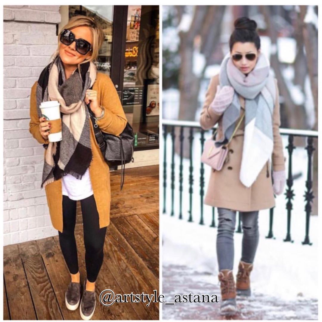 Как стильно носить шарф: модные советы от фэшн-эксперта