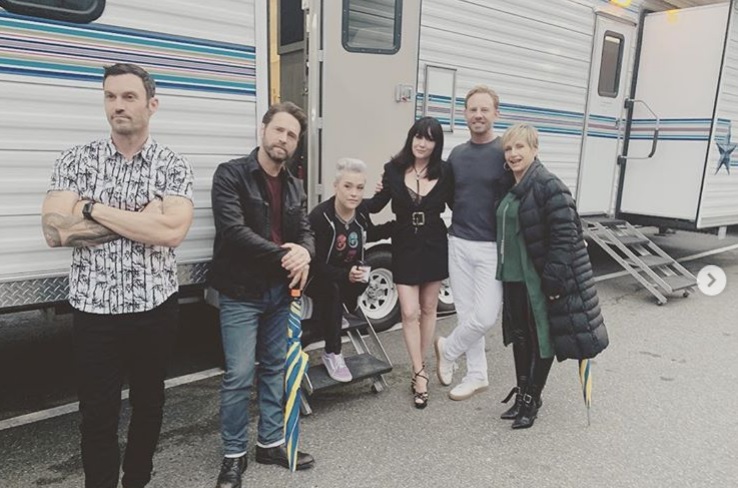 Повернення Беверлі-Хіллз: у мережу потрапило ексклюзивне фото зі зйомок