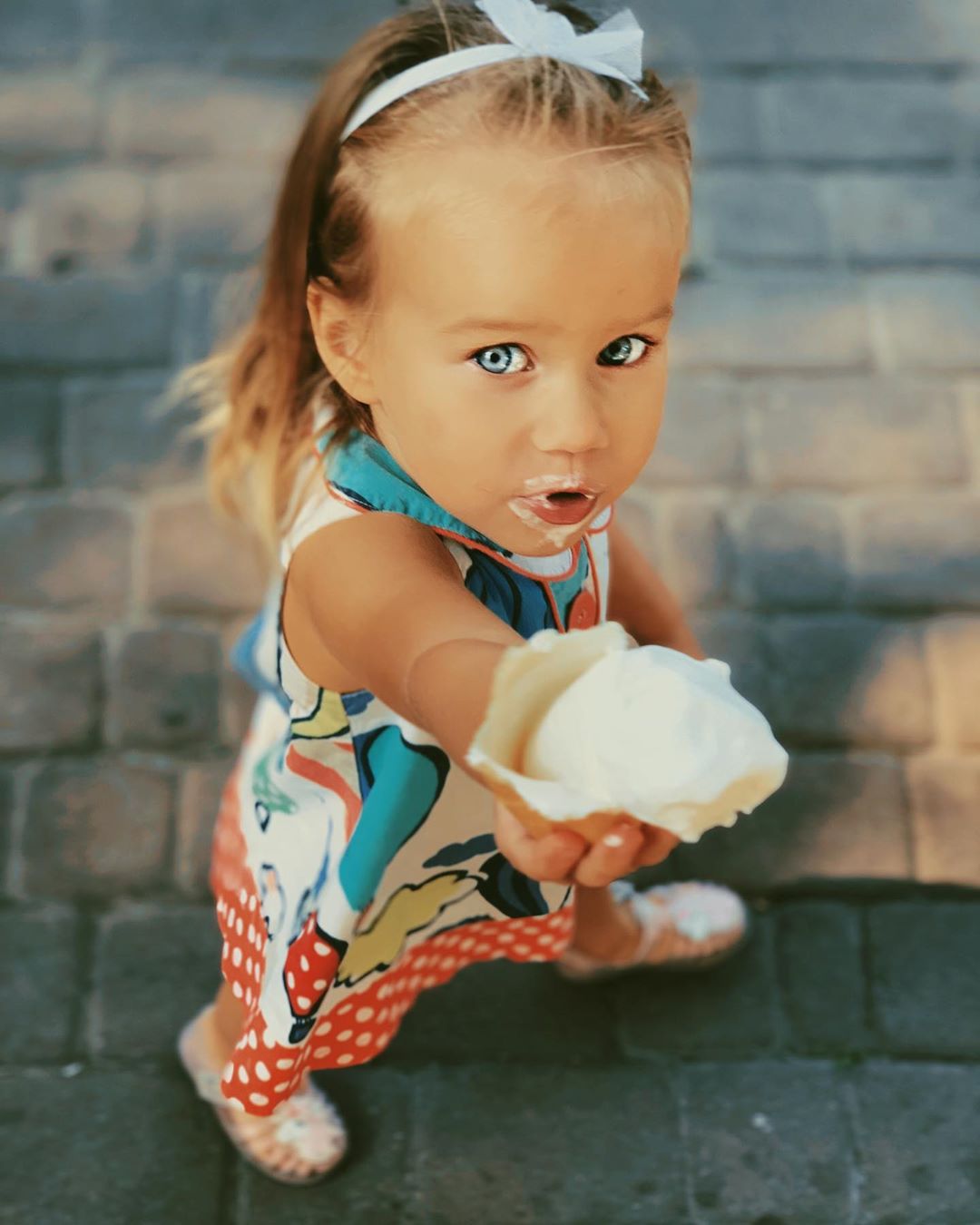 Дмитро Ступка і Поліна Логунова розповіли, чому довго приховували обличчя дочки