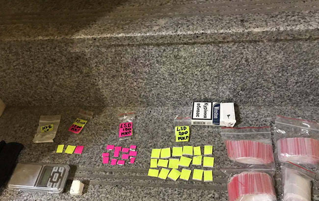 В центрі Одеси поліція затримала наркодилера