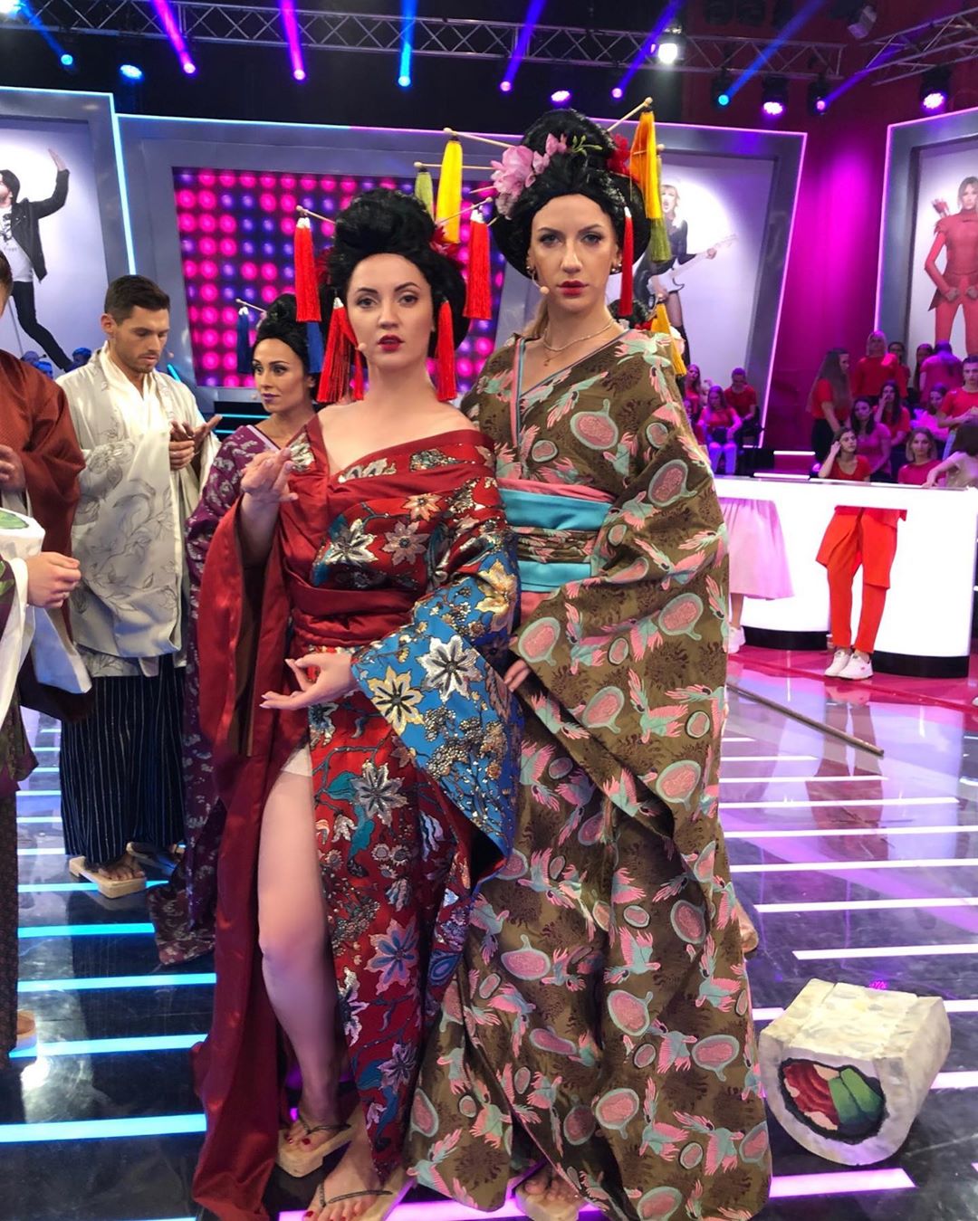 "Вирішили зганяти на суші": Нікітюк і Цибульська постали в образі гейш