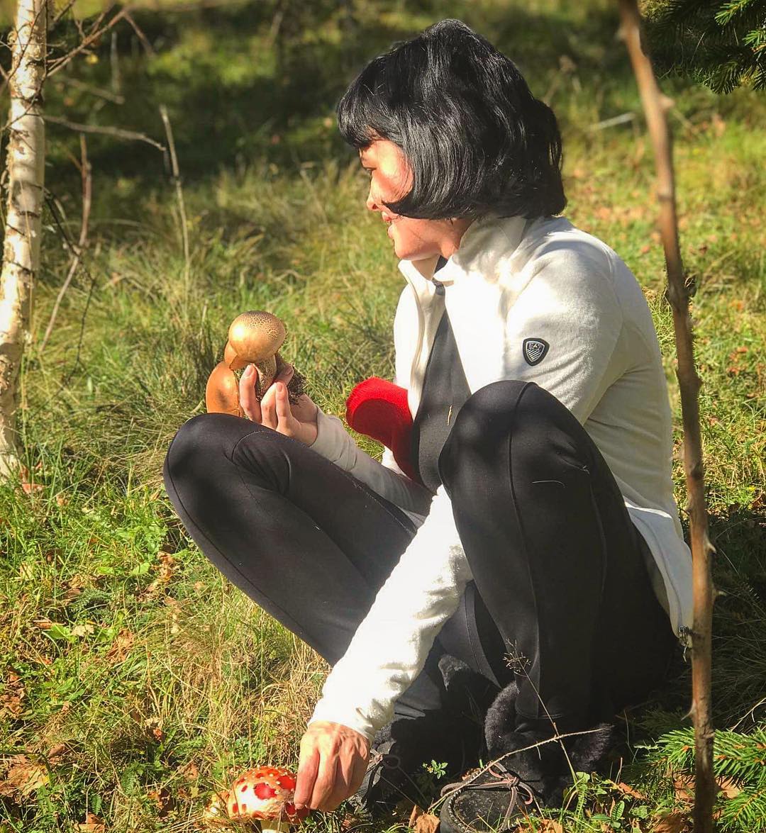 Даша Астафьева в Карпатах