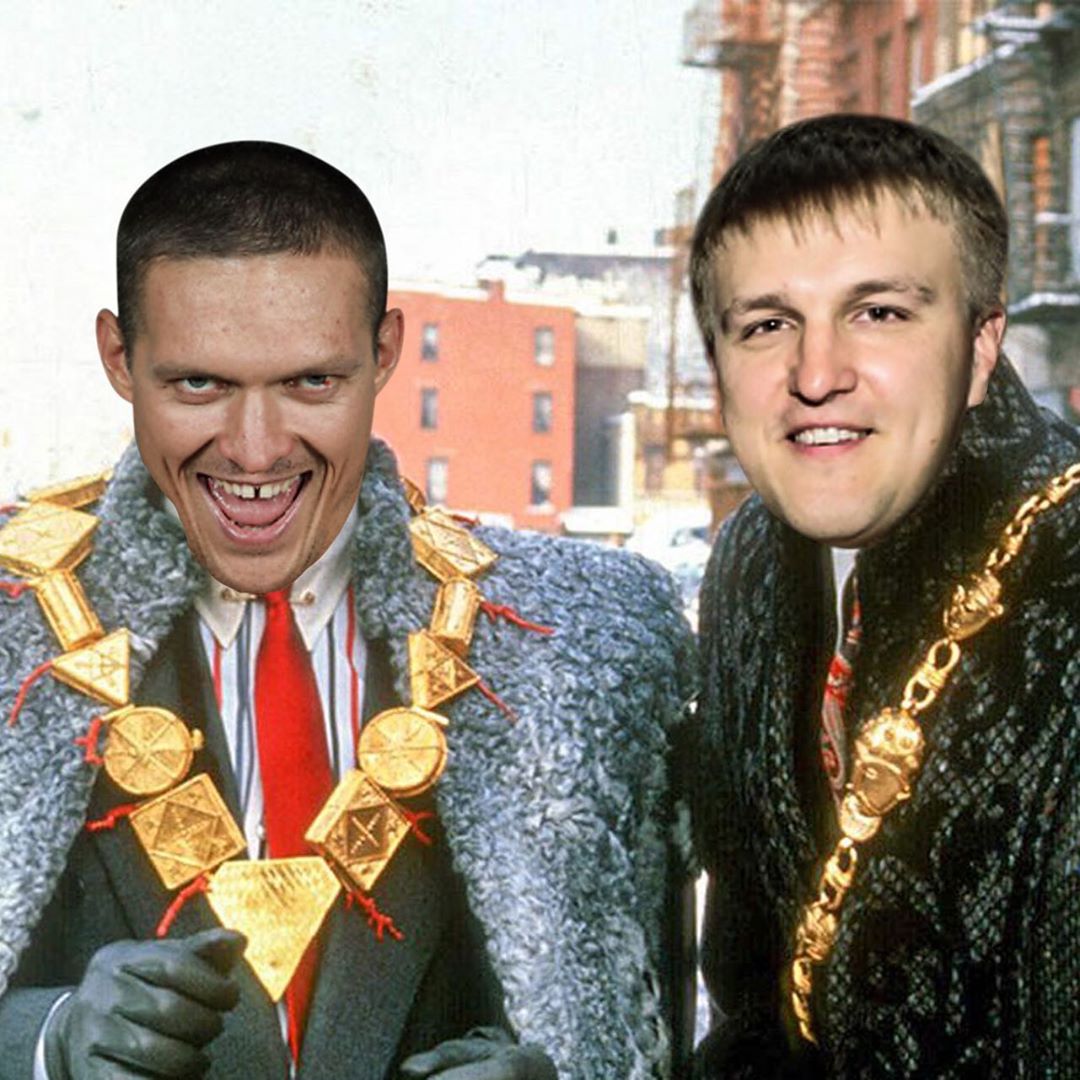 Чісора потролив Усика забавним відео перед їх поєдинком