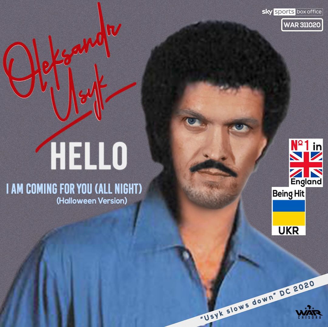 Чісора потролив Усика забавним відео перед їх поєдинком