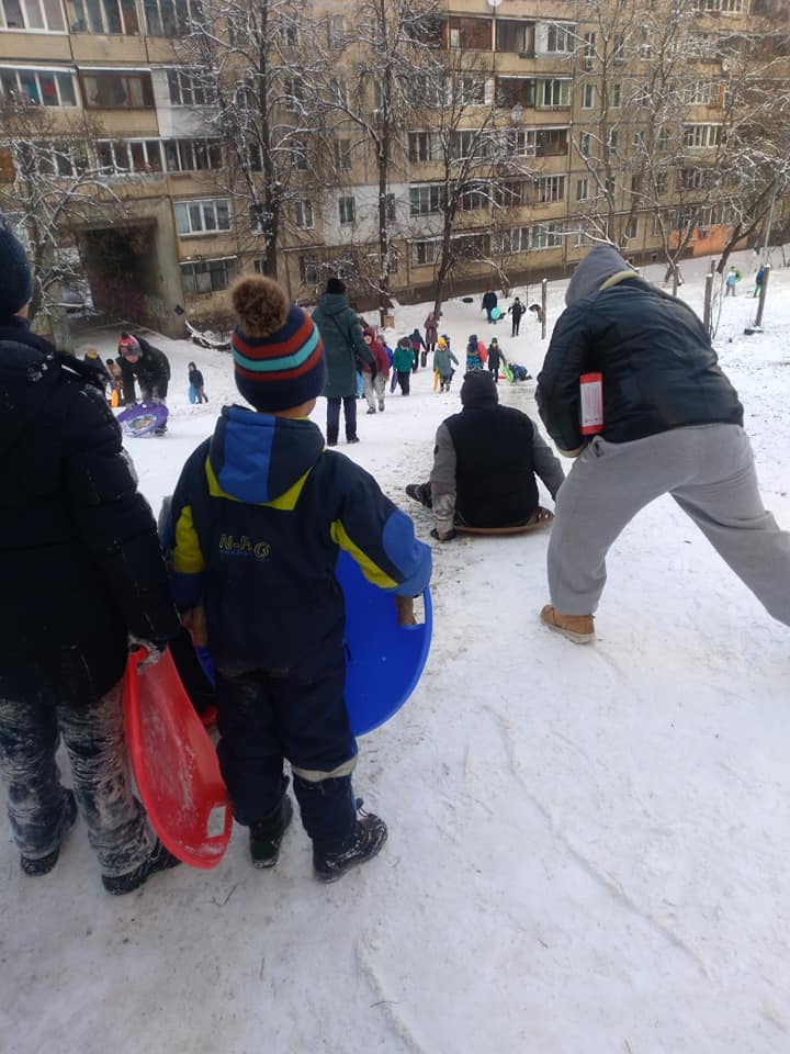 У Києві влаштували свій Буковель: як розважаються українці