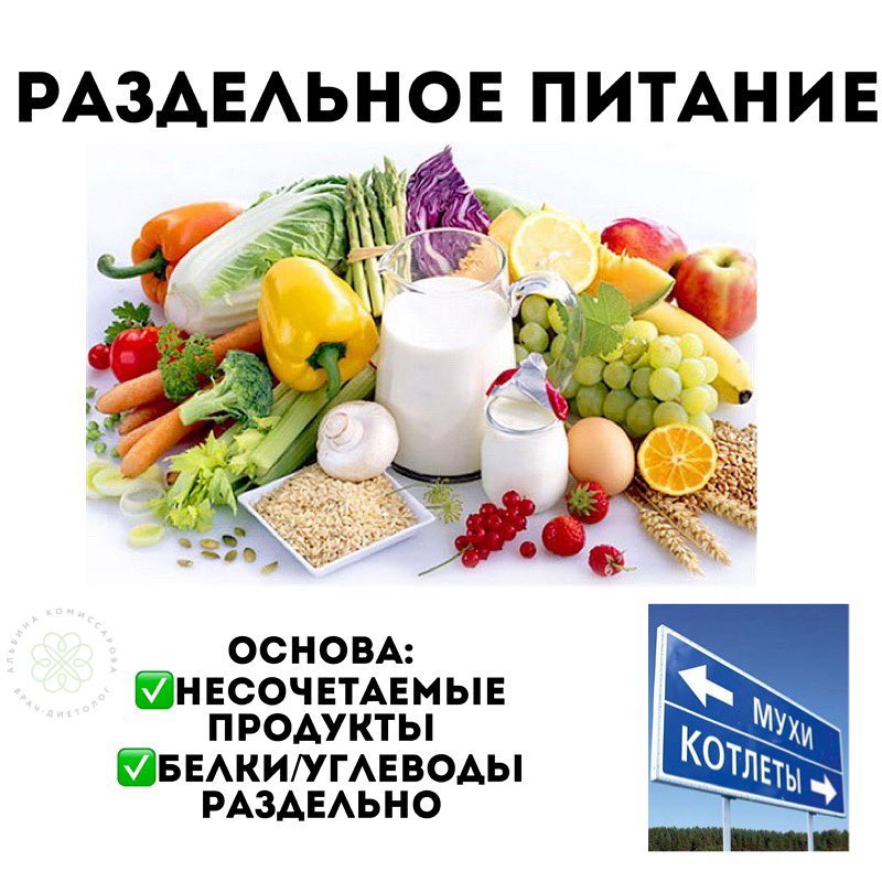 Дієтолог розвіяла міфи про роздільне харчування