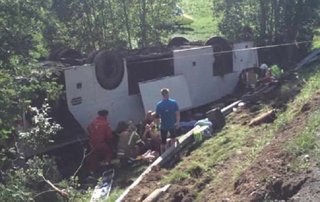 ДТП с автобусом в Норвегии: 1 украинец погиб, еще 10 травмированы
