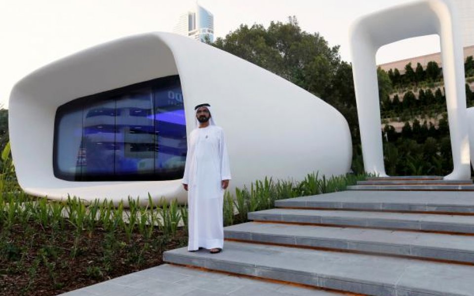 У Дубаї з'явилася перша у світі надрукована на 3D-принтері будівля