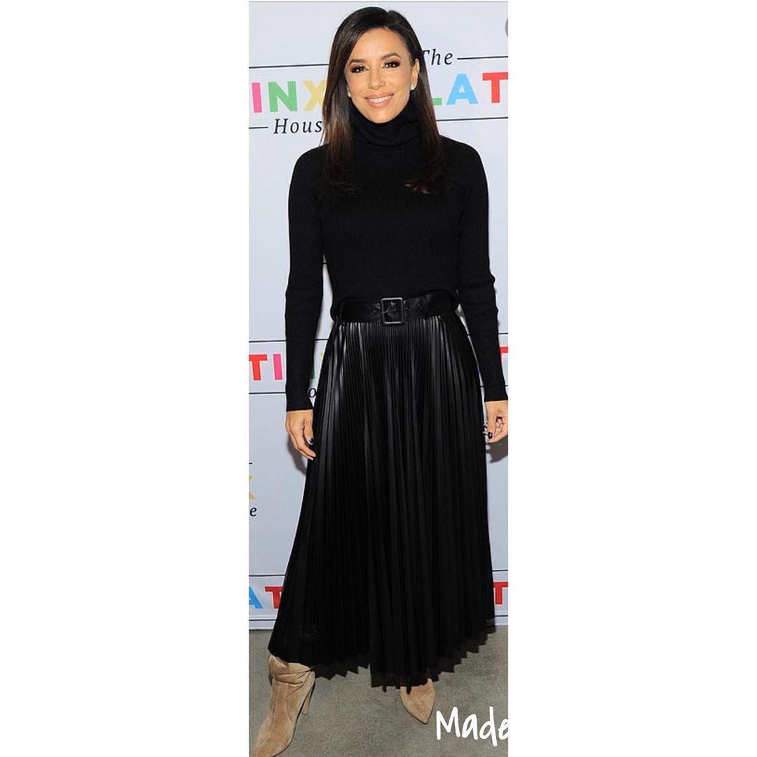 Ще стрункіша! Єва Лонгорія похвалилася ідеальною фігурою в наймоднішій спідниці сезону