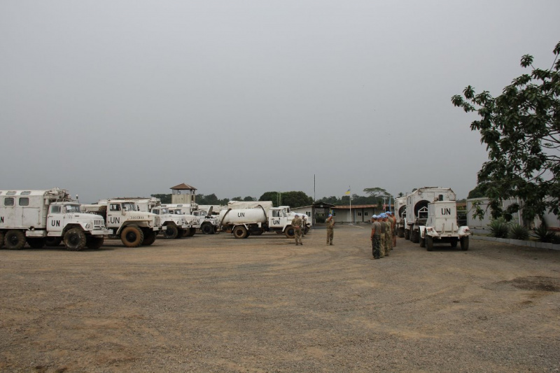 Українська миротворча місія повертається з Ліберії після 14 років служби