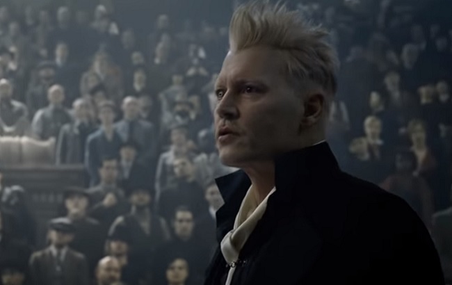Джонни Депп в роли Гриндельвальда
