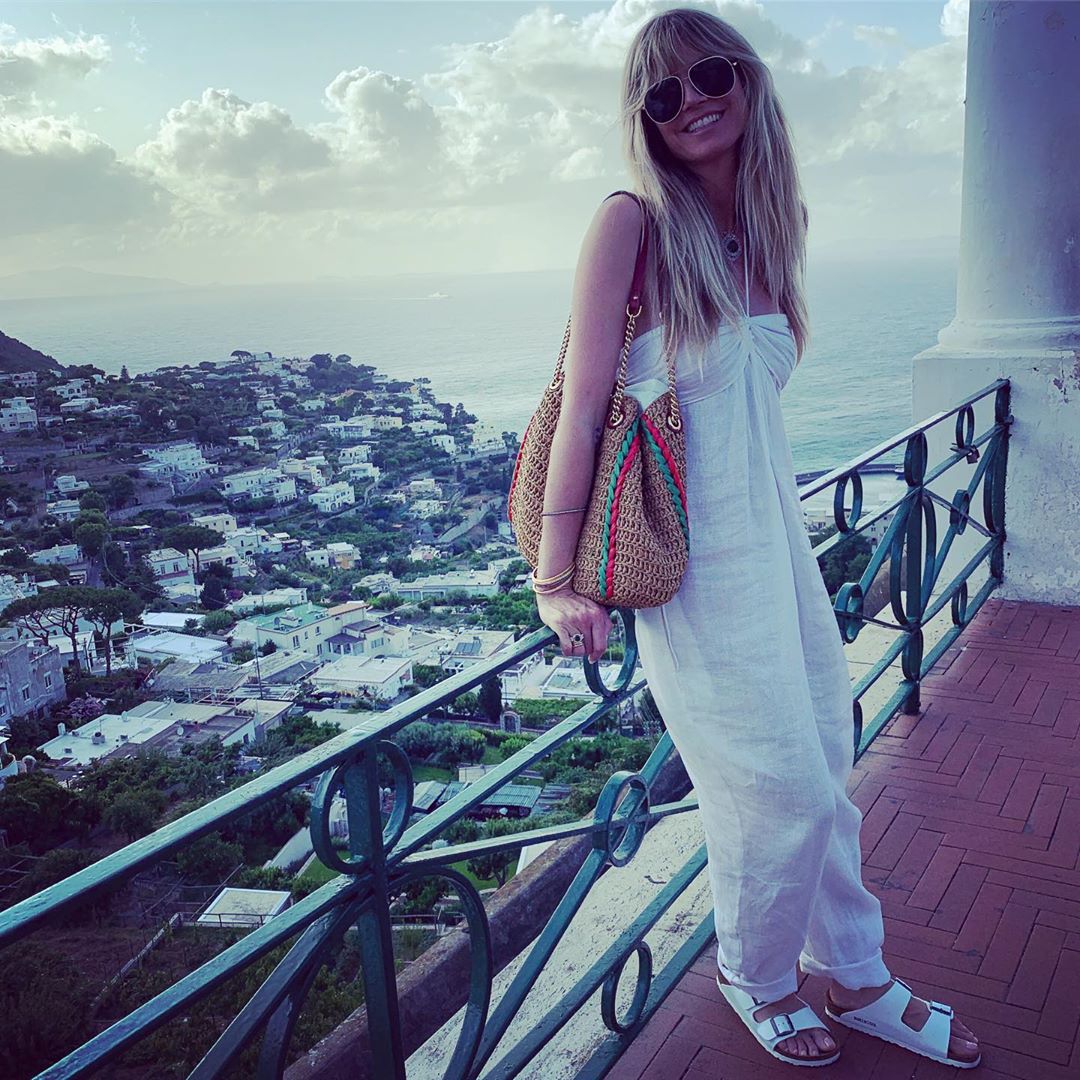 Такие счастливые! Хайди Клум и Том Каулитц наслаждаются совместным отдыхом