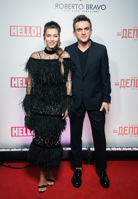 Стильна пара: Тодоренко і Топалов вийшли в світ у total black образах