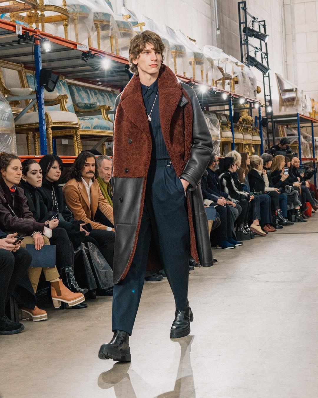 Музейная классика и переосмысление роскоши в мужской коллекции Hermes FW19/20