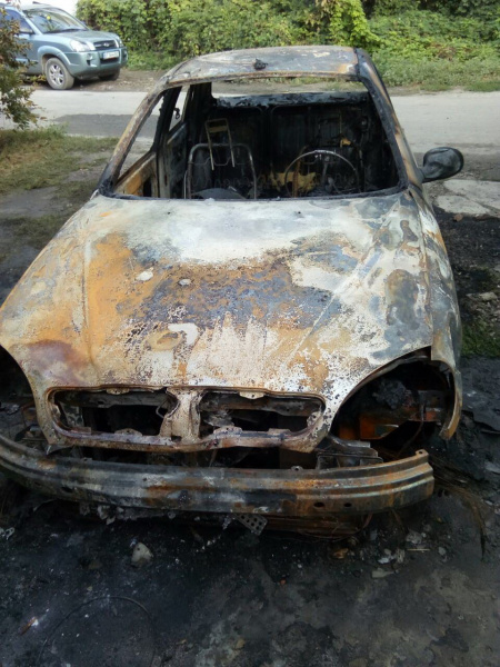 У Херсоні підпалили автомобіль активіста &quot;Батьківщини&quot;