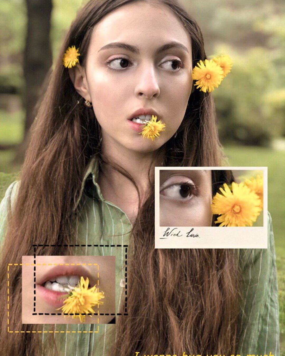 Лісова мавка: дочка Олі Полякової зачарувала весняним образом