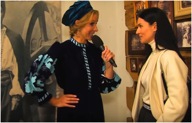 "Все делают профессионально": Ефросинина рассказала про съемки в образе украинской невесты (видео)