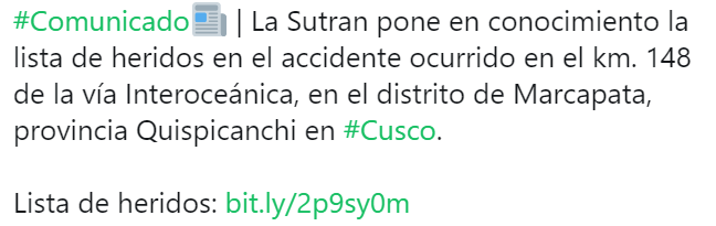 У Перу автобус впав у прірву, десятки жертв