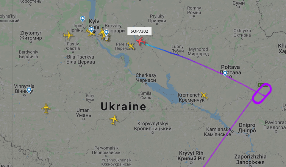 Літак з евакуйованими з Уханя знову летить в &quot;Бориспіль&quot;