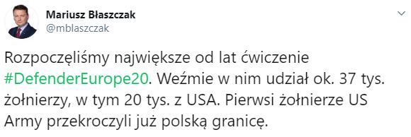 В Польше начались военные учения при участии военных США