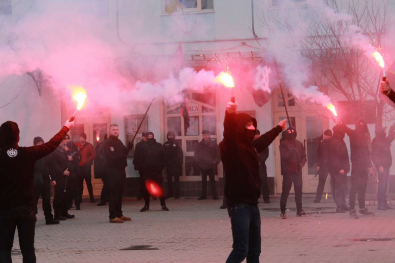 В Ужгороде прошел "Марш славы героев"