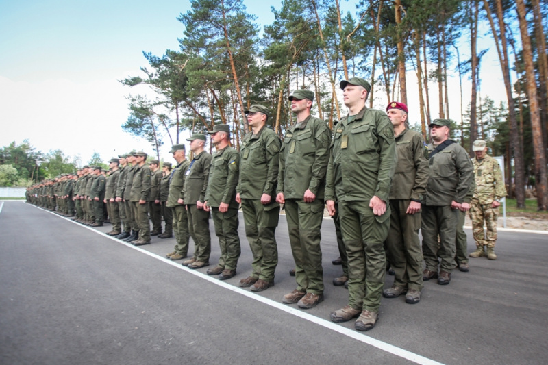 У Київській області стартували спільні навчання військових Нацгвардії та канадських інструкторів