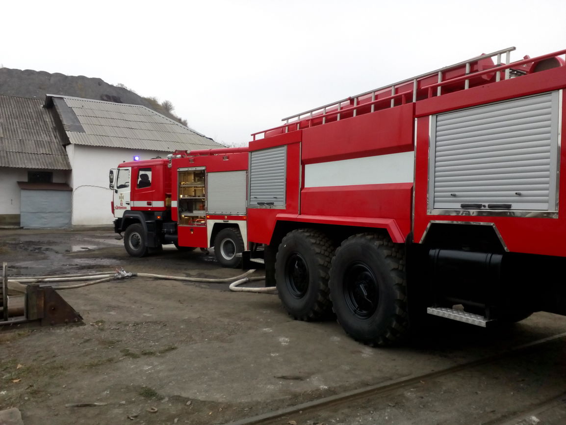 В Донецкой области произошел пожар на шахте