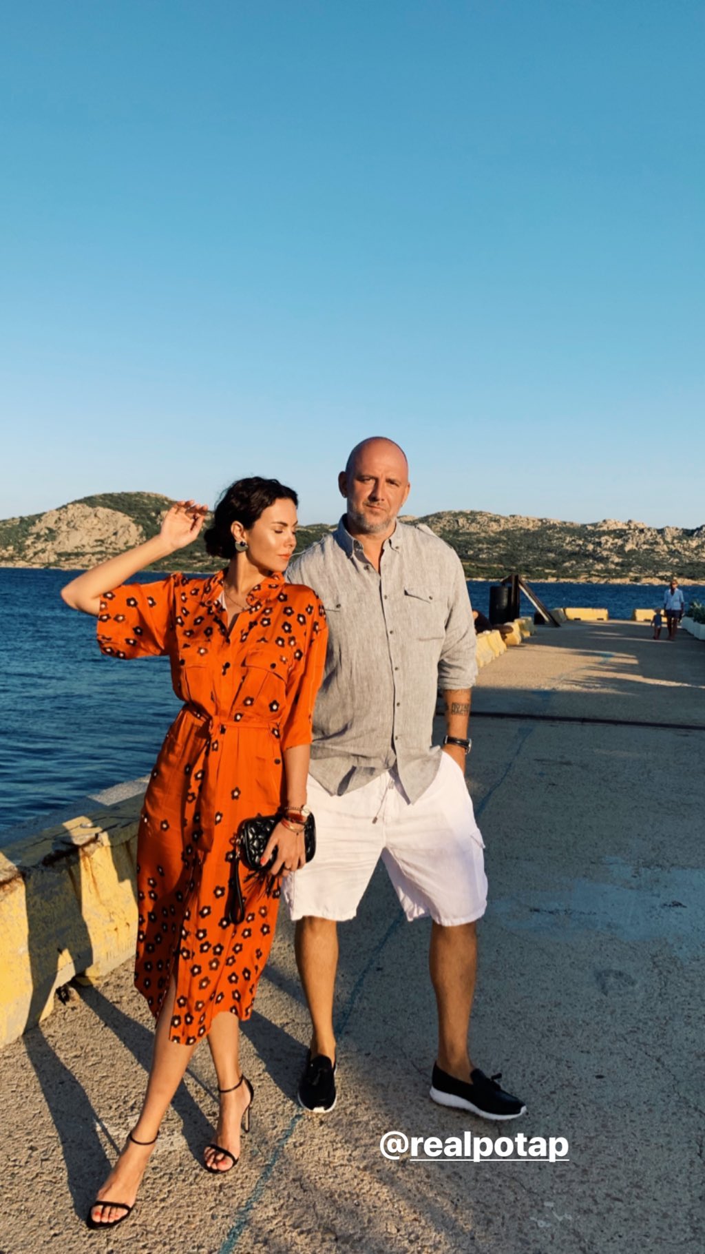 "Я твоя, любимый": Каменских покорила красочными фото с Потапом из Италии