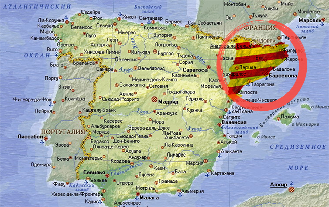 Image result for Каталония карта фото