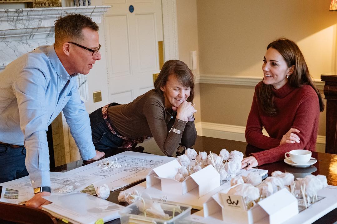 Водопады и домик на дереве: Кейт Миддлтон создает уникальный сад