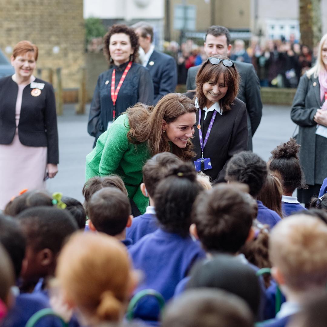 Сочная зелень: Кейт Миддлтон восхитила ярким весенним образом