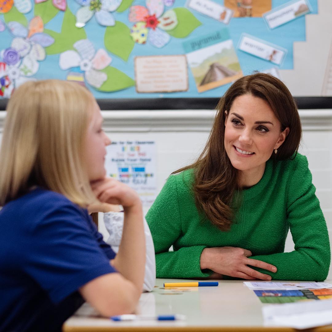 Сочная зелень: Кейт Миддлтон восхитила ярким весенним образом