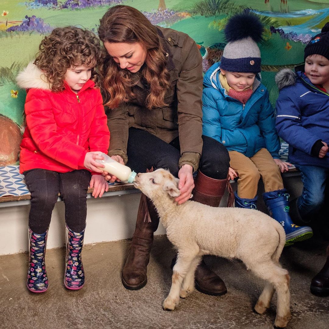 Герцогиня Дуліттл: Кейт Міддлтон умилила дружбою з ламою і козеням