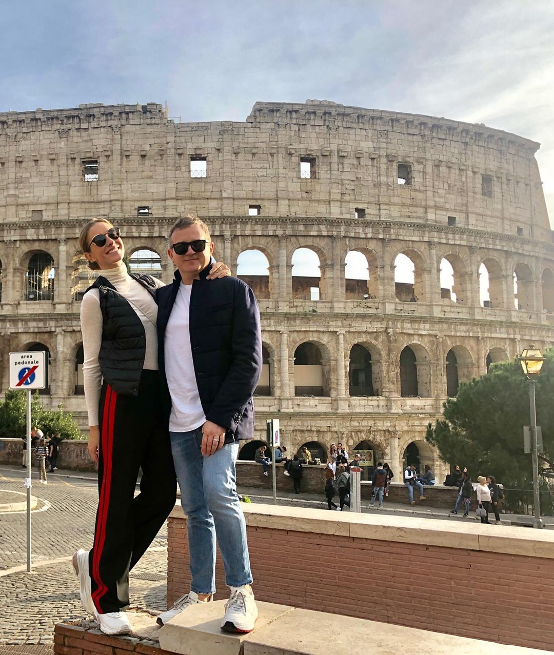 Римські канікули тривають: Осадча та Горбунов підкорили яскравими фото з Італії