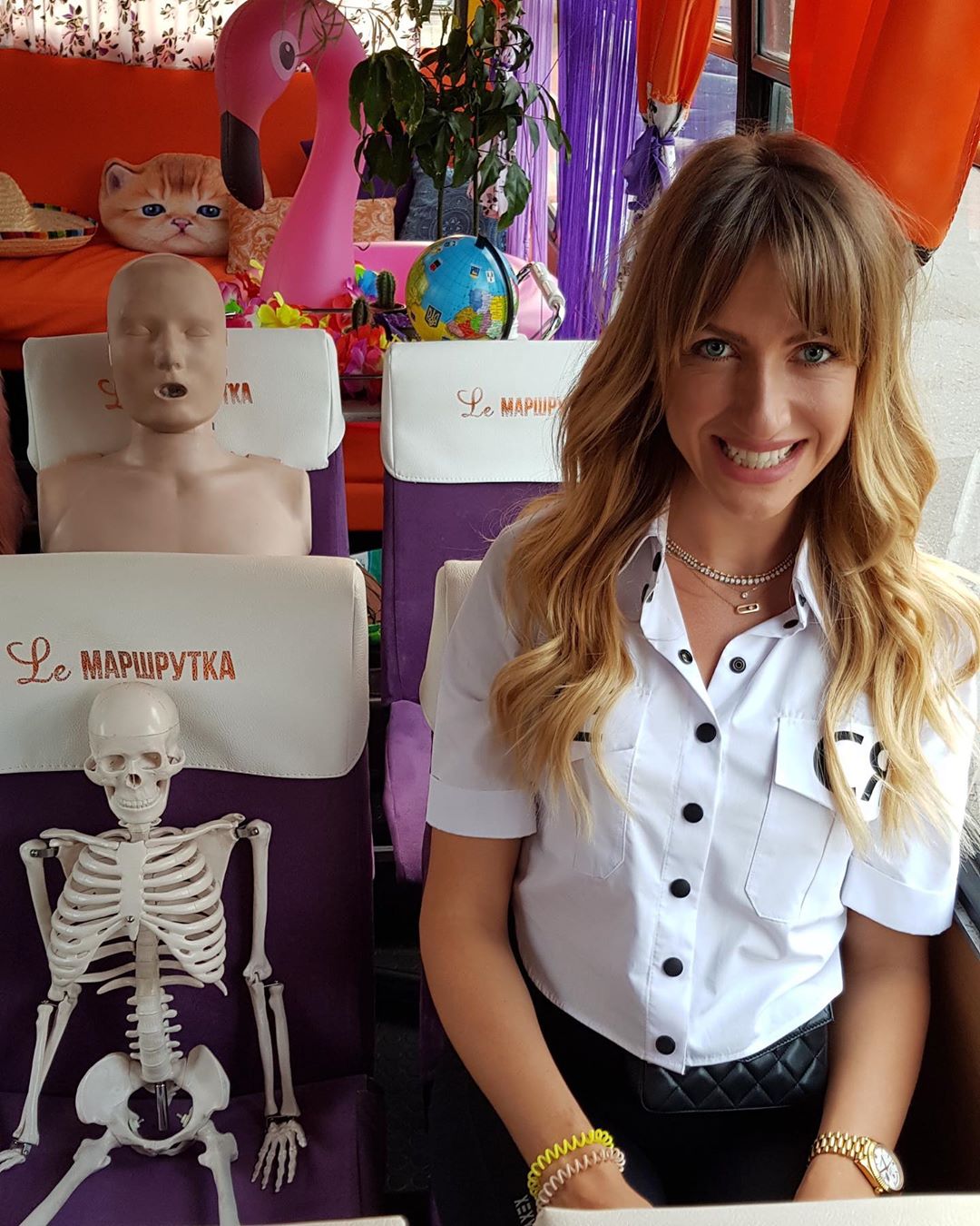 "Леся и бывшие": Никитюк показала, с кем колесит по Украине на маршрутке